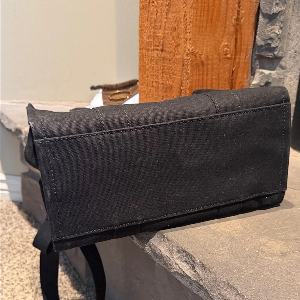 Marc Jacobs Black Canvas Tote Bag - Picture 5 of 10